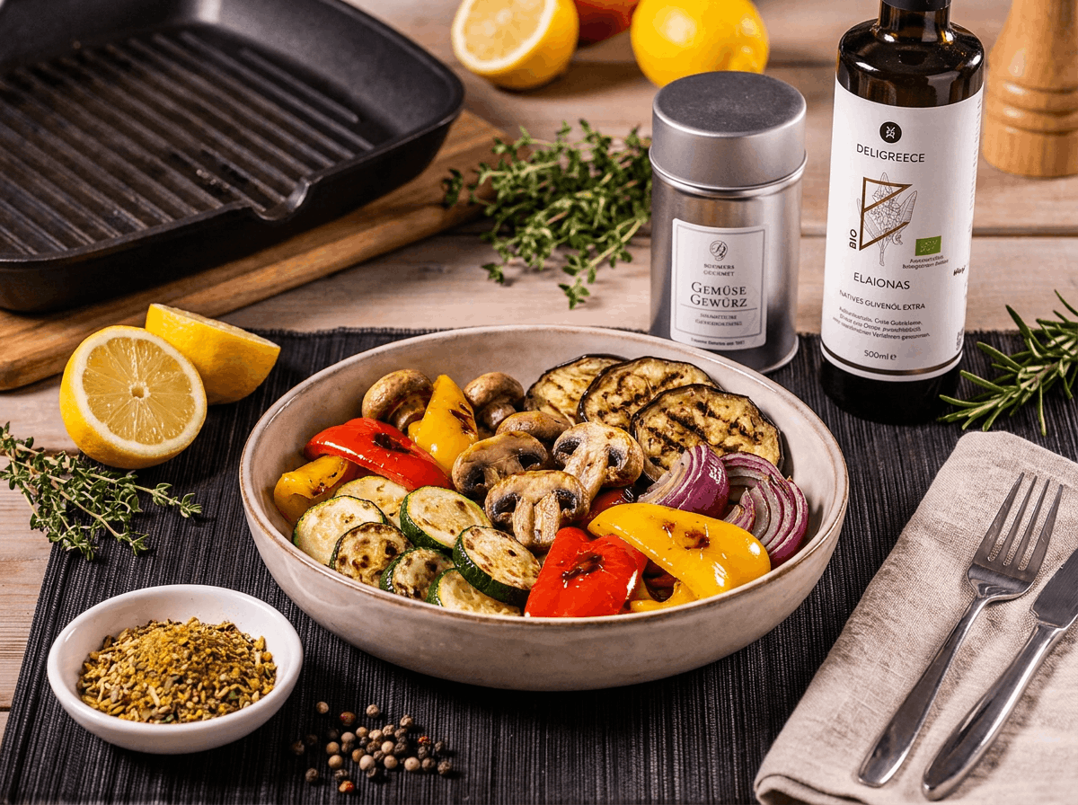 Gegrilltes Gemüse marinieren: So gelingt deine perfekte sommerliche Grillbeilage