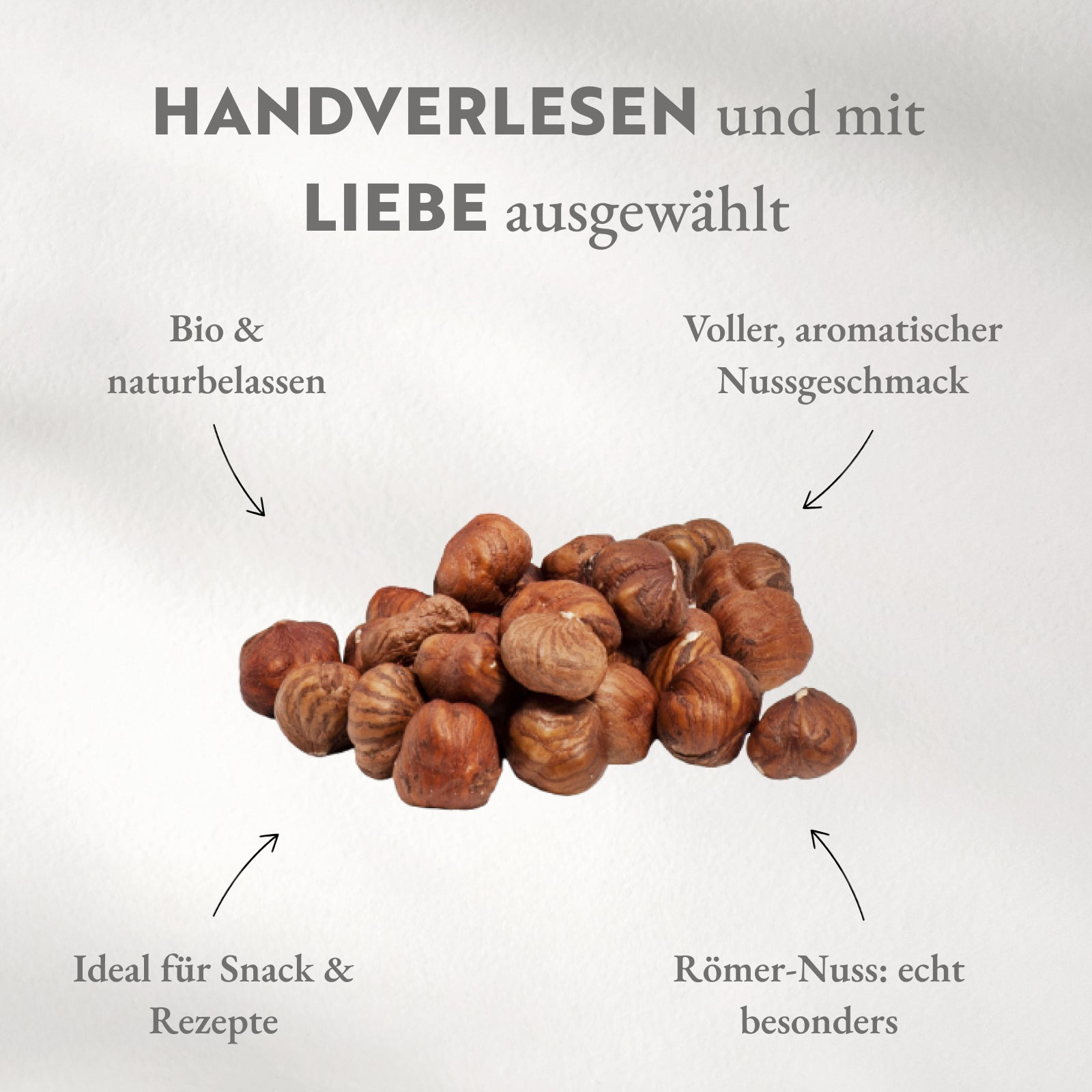 Haselnusskerne "Römer" BIO