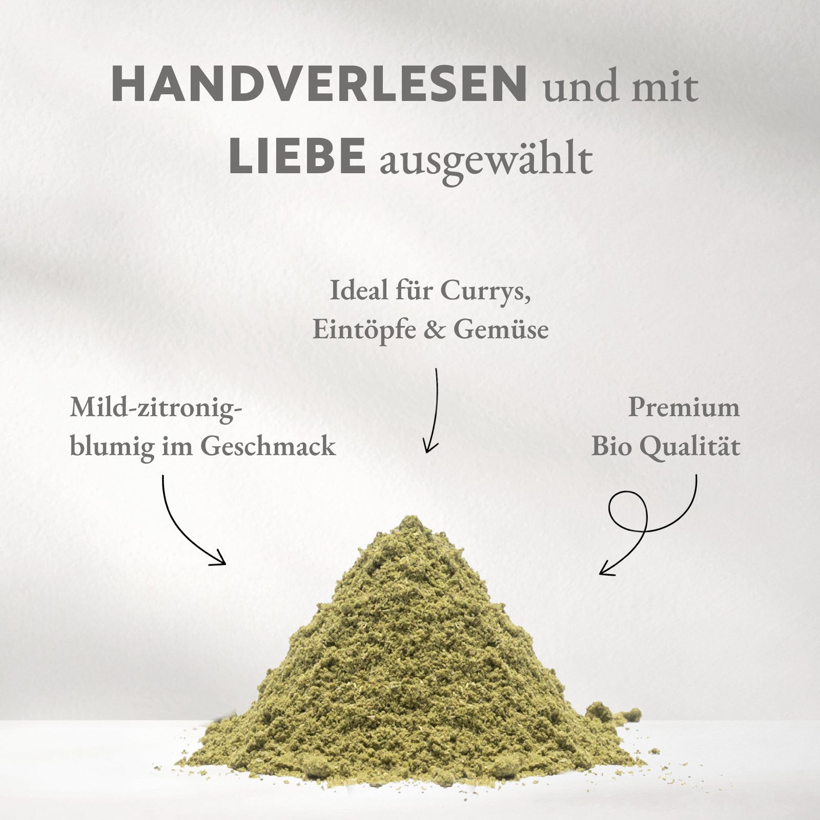 Curryblätter BIO, gemahlen