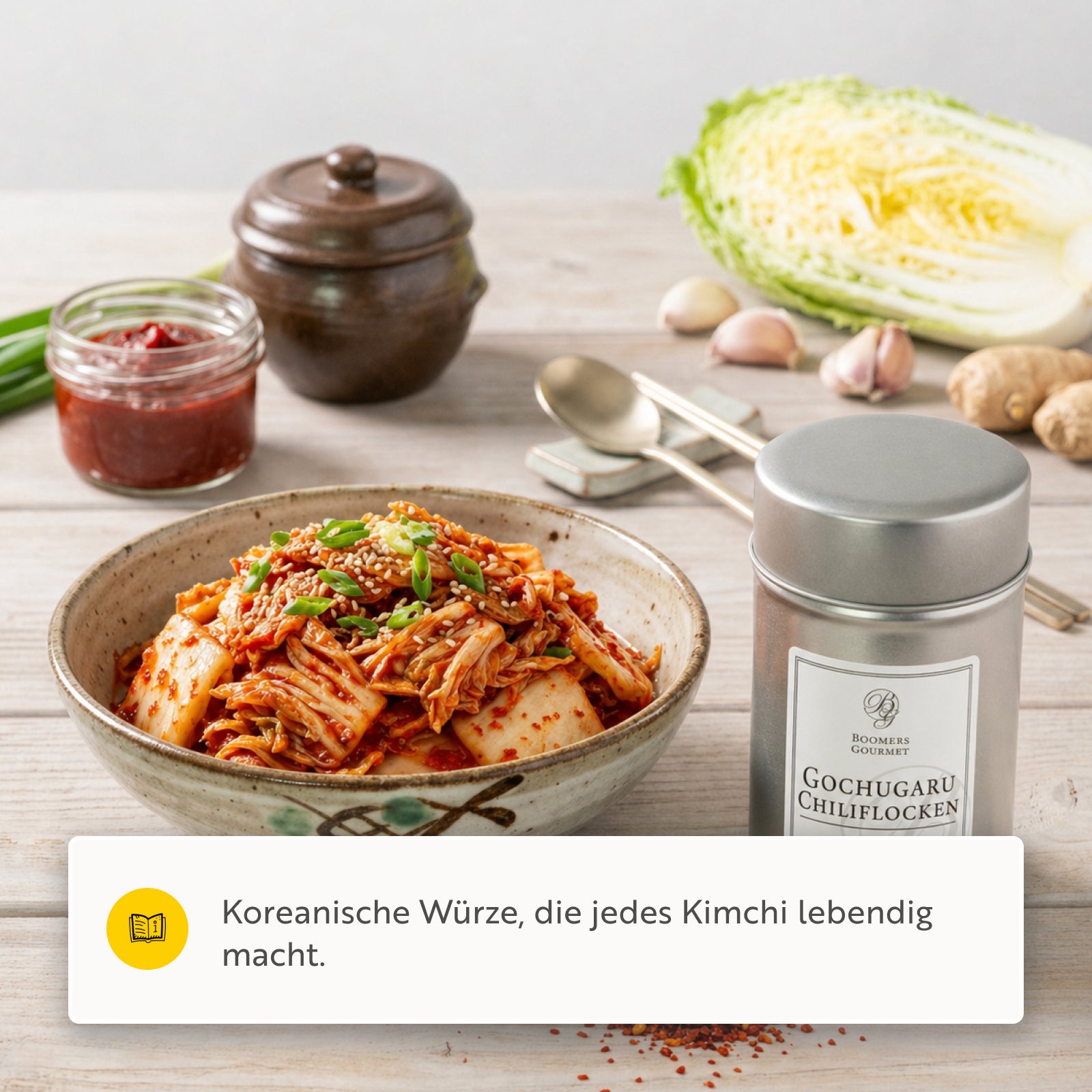 Gochugaru Chiliflocken, Schärfegrad 6
