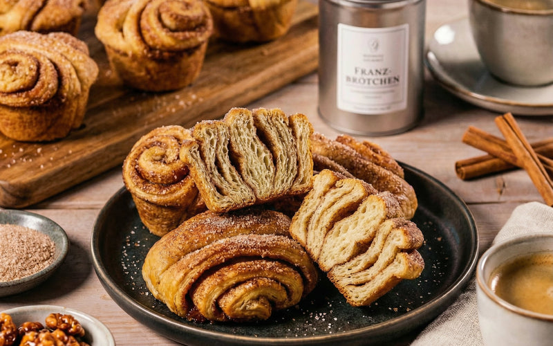 Franzbrötchen Cruffins – knusprig, zimtig & unwiderstehlich
