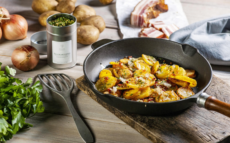 Knusprige Bratkartoffeln mit Geschmack