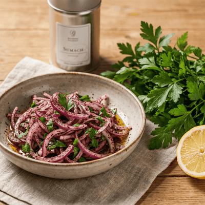 Türkischer Zwiebelsalat mit Sumach