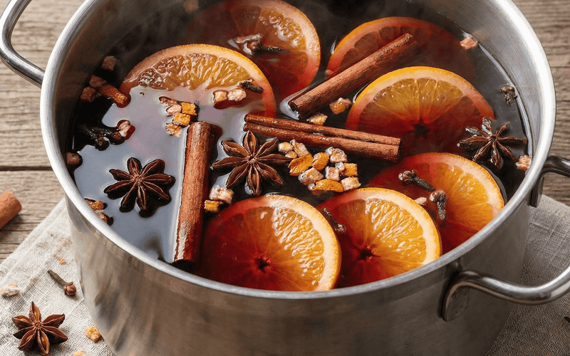 Hausgemachter Glühwein, Punsch