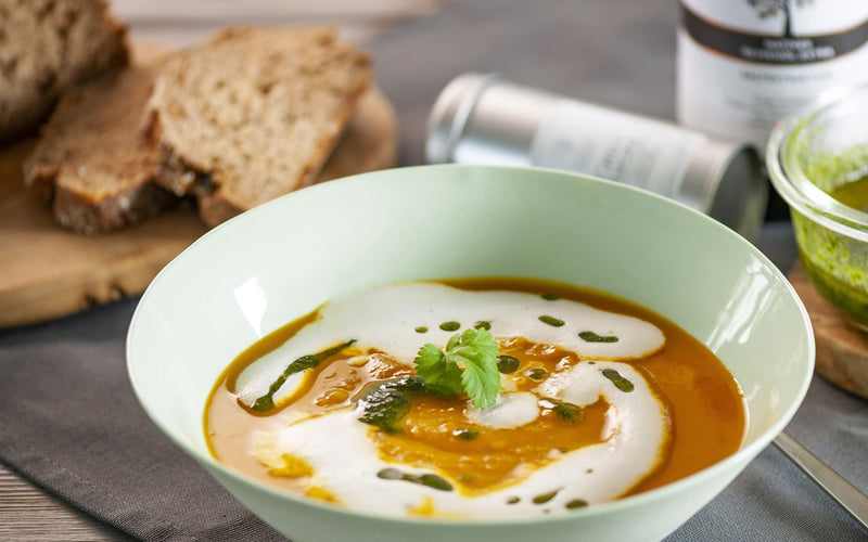 Kürbis-Suppe