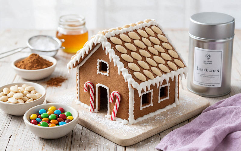 Lebkuchenhaus: Rezept mit Bauplan und Zuckerguss