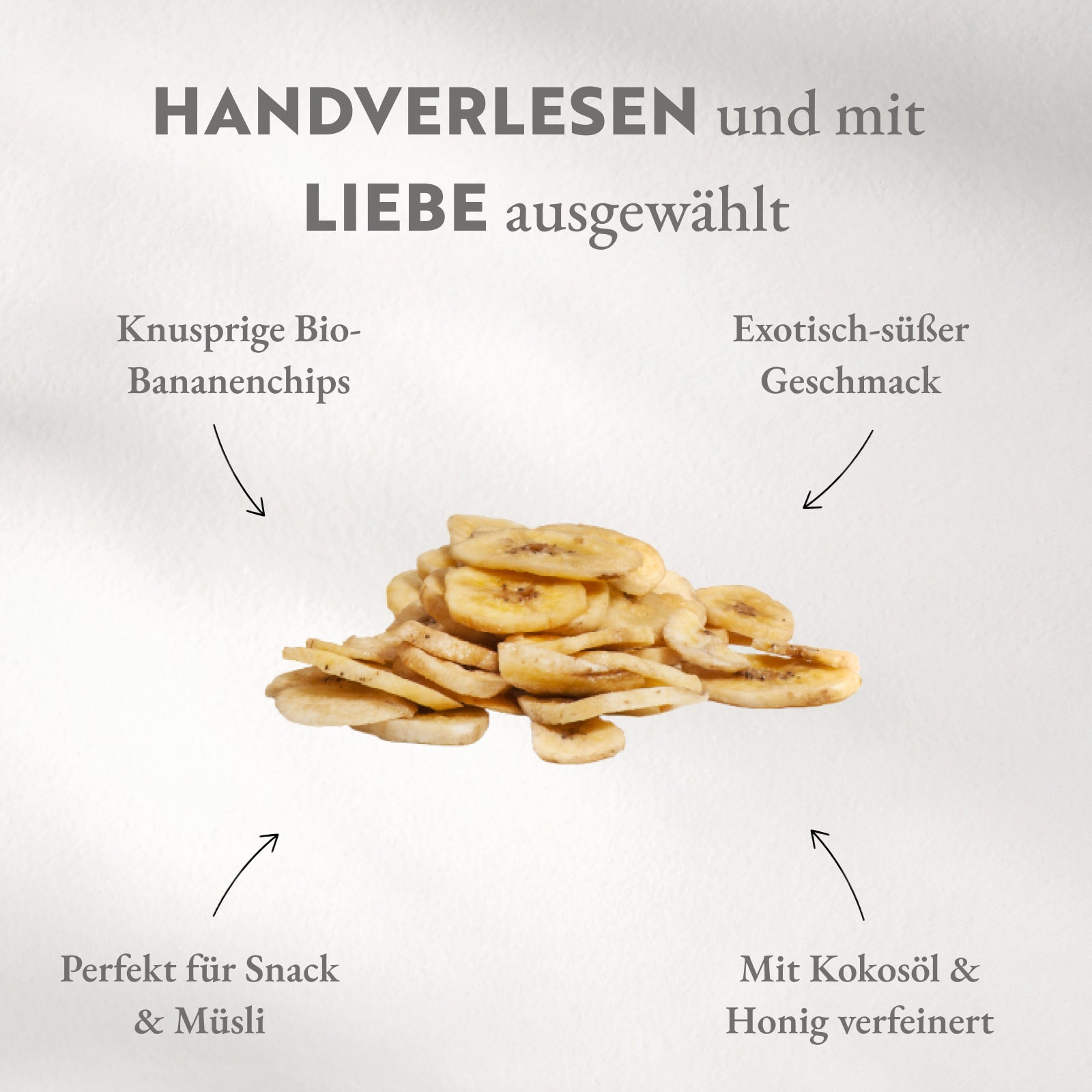 Bananenchips BIO