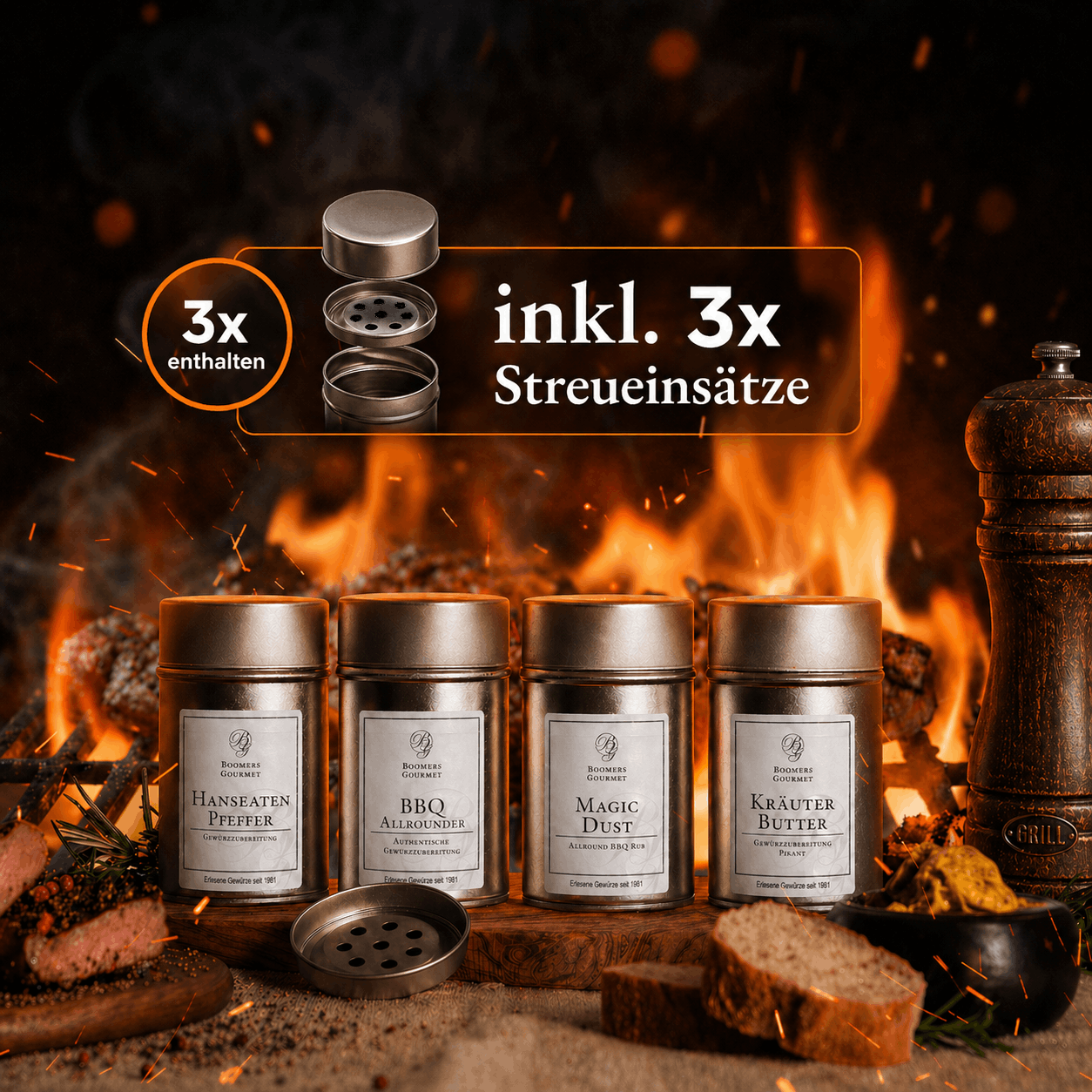 Grill Gewürze Set
