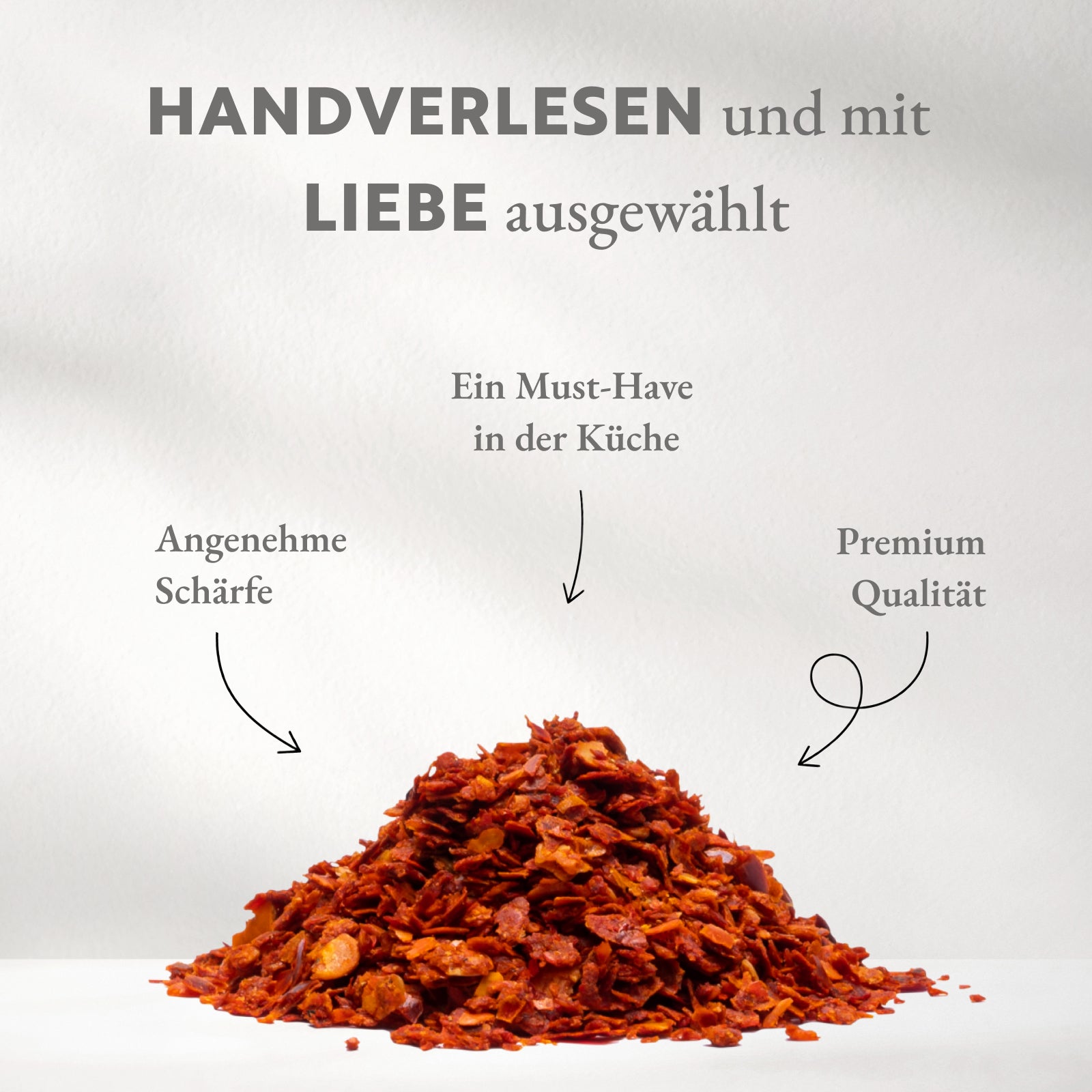 Gochugaru Chiliflocken, Schärfegrad 6