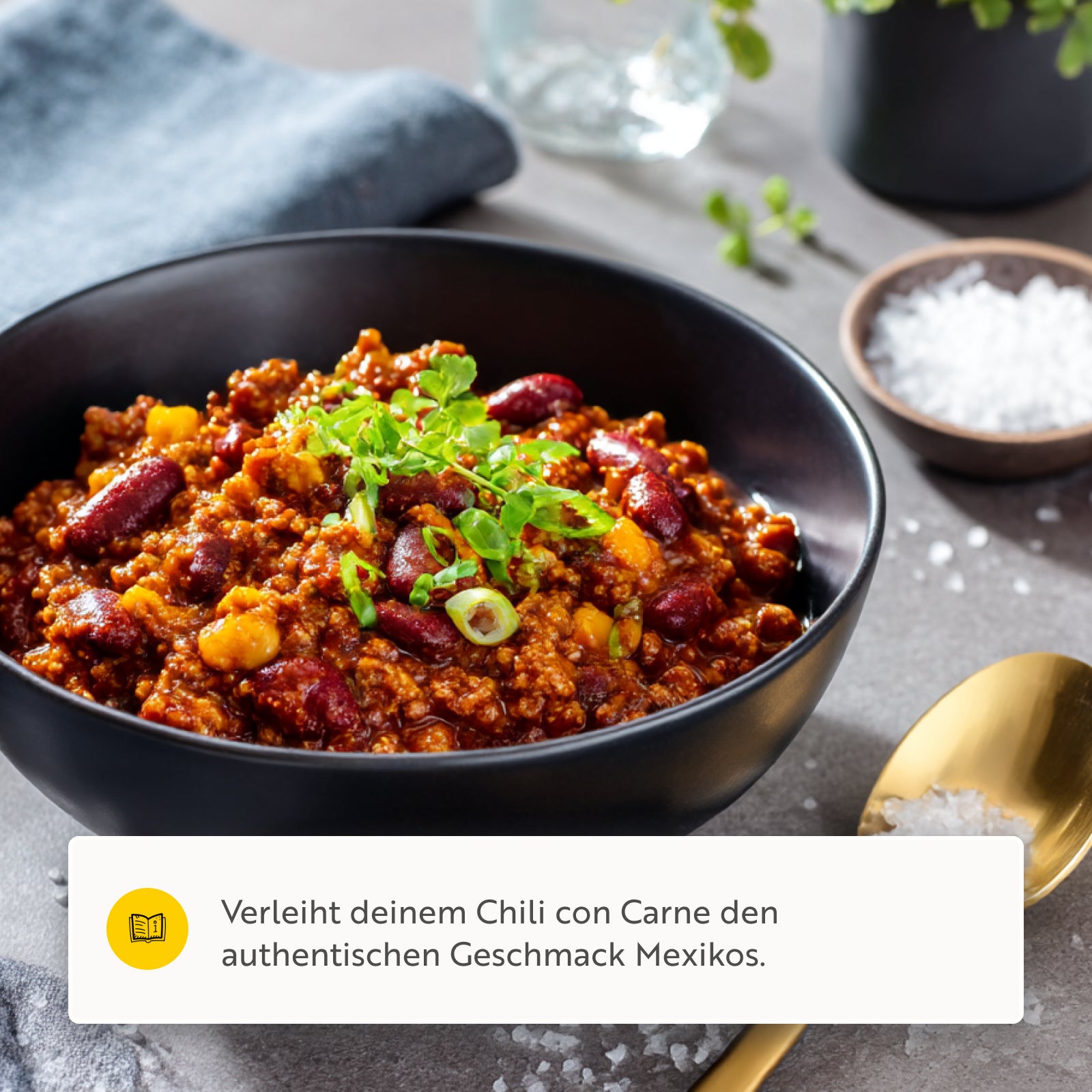 Chili con Carne Gewürzzubereitung