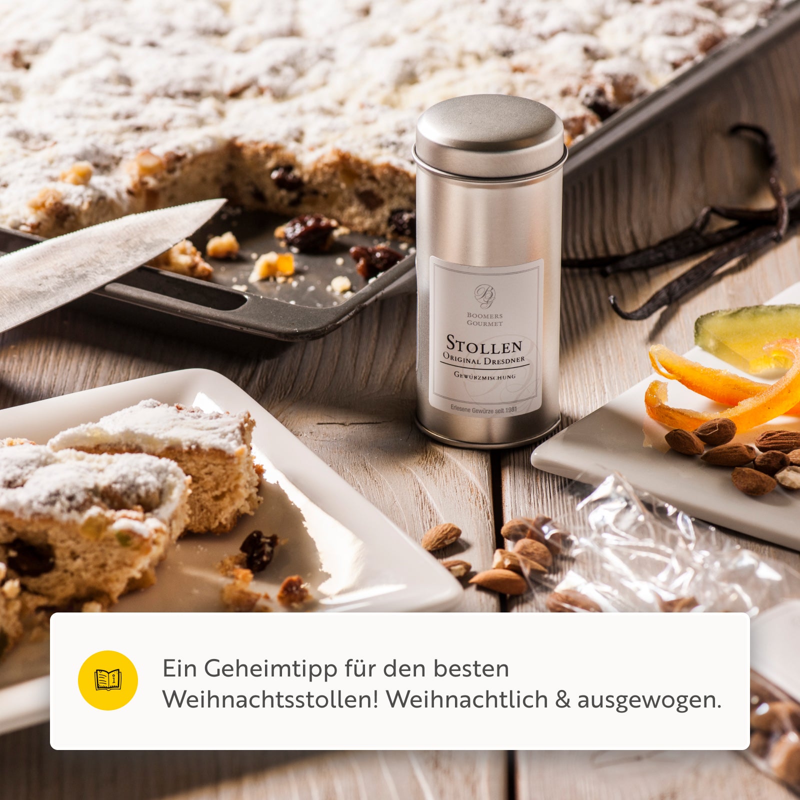 Stollen, Gewürzmischung