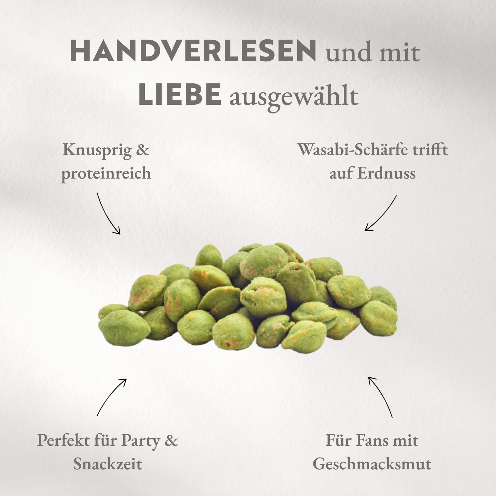 Wasabi - Erdnusskerne