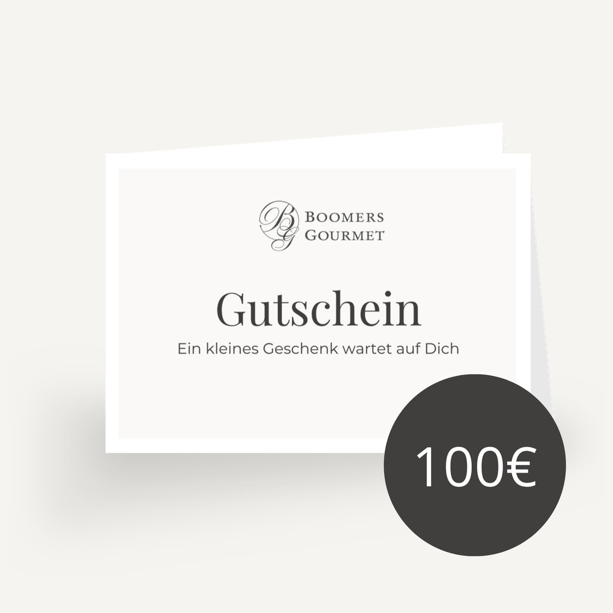 Boomers Gourmet Gutschein über 100 € zum Ausdrucken #Nennwerte_100,00 €