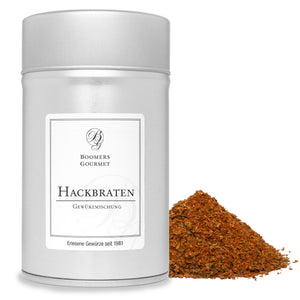 Hackbraten, Gewürzzubereitung